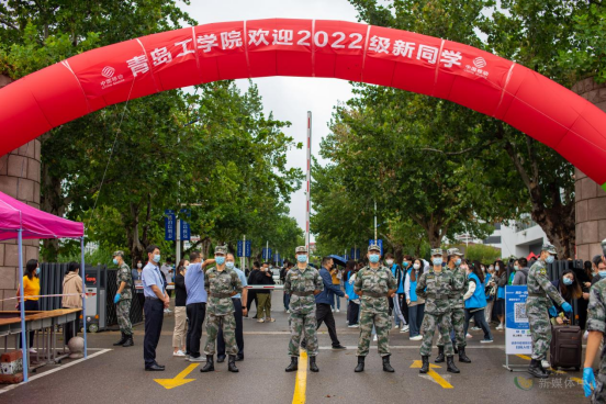 我们喜迎3617名2022级省内新生入学报到