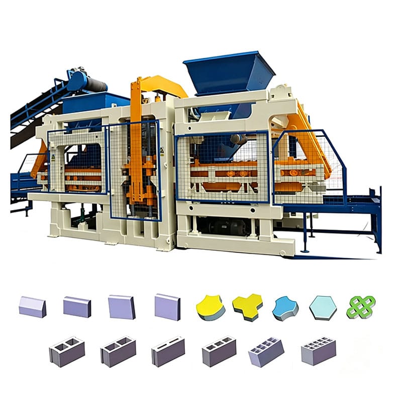 QT10-15 Concrete Brick Making Machine