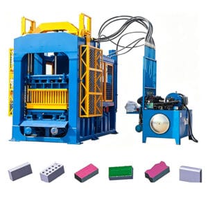 QT6-15 Concrete Brick Making Machine