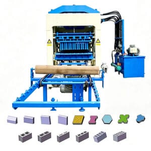 QT8-15 Concrete Brick Making Machine