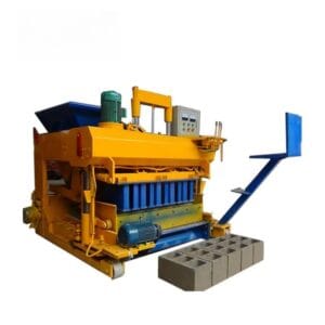 QTM6-25 Mobile Concrete Brick Making Machine