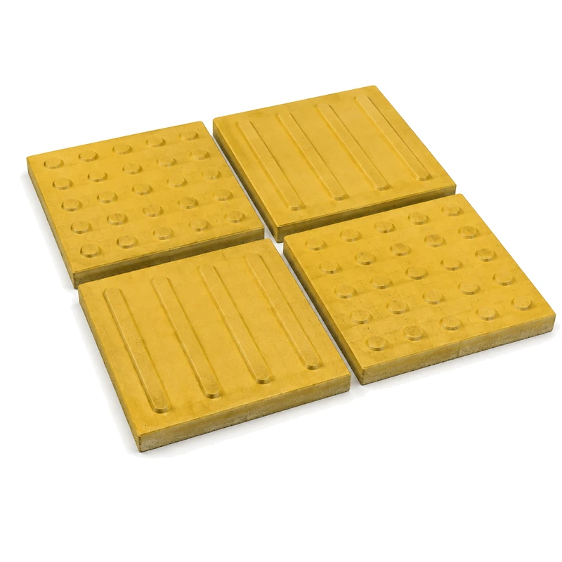 Tactile Paving Bricks concrete block application